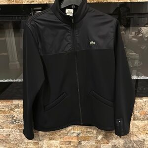 Lacoste full-zip jacket with pockets men size 7 XL